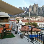 View Of Meteora In 